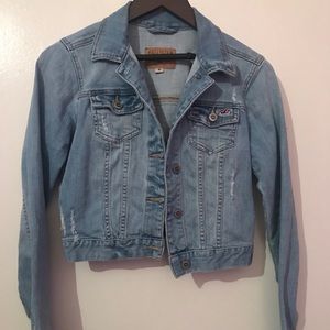 Hollister Jean jacket.